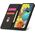 Hurtel Magnet Card Case etui do Samsung Galaxy A12 5G pokrowiec portfel na karty kartę podstawka czarny 11542298 9145576251027