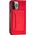 Hurtel Magnet Card Case etui do iPhone 13 Pro pokrowiec portfel na karty kartę podstawka czerwony 11542307 9145576250976
