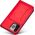 Hurtel Magnet Card Case etui do iPhone 13 Pro pokrowiec portfel na karty kartę podstawka czerwony 11542307 9145576250976