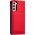 Hurtel Magnet Card Case etui do Samsung Galaxy S22+ (S22 Plus) pokrowiec portfel na karty kartę podstawka czerwony 11542330 9145576251331