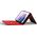 Hurtel Magnet Card Case etui do Samsung Galaxy S22+ (S22 Plus) pokrowiec portfel na karty kartę podstawka czerwony 11542330 9145576251331