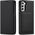 Hurtel Magnet Card Case etui do Samsung Galaxy S22+ (S22 Plus) pokrowiec portfel na karty kartę podstawka czarny 11542331 9145576251300