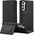 Hurtel Magnet Card Case etui do Samsung Galaxy S22+ (S22 Plus) pokrowiec portfel na karty kartę podstawka czarny 11542331 9145576251300