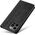 Hurtel Magnet Strap Case etui do iPhone 12 Pro Max pokrowiec portfel + mini smycz zawieszka czarny 11542350 9145576250143