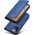 Hurtel Magnet Fancy Case etui do iPhone 12 Pro Max pokrowiec portfel na karty kartę podstawka niebieski 11542408 9145576249475