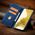 Hurtel Magnet Fancy Case etui do Samsung Galaxy S22+ (S22 Plus) pokrowiec portfel na karty kartę podstawka niebieski 11542452 9145576249956