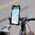 Wozinsky Wozinsky mocny uchwyt na telefon na kierownicę roweru, motocykla, hulajnogi czarny (WBHBK6) 11548600 5907769306723
