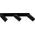 Lampa sufitowa Masterled Bardo lampa sufitowa (spot) 3-punktowa czarna/chrom 11551703 5908263384736
