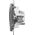 SCHNEIDERE Gniazdo komputerowe podwójne RJ45 Schneider Sedna Design SDD113462S kategoria 6 STP srebrne aluminium Design & Elements 11552933 3606481466839