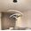 Lampa wisząca Krislamp Ring KR 438-3L lampa wisząca zwis 100W LED 3000-6000K czarna 11616480 5907582569985