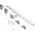 Kinkiet Orno NORTES LED 12W, lampa nad lustro, 900lm, 4000K, dł. 50 cm, aluminium AD-OM-6208L4 11620595 5908254822544