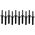 Yato YATO NITY PLASTIKOWE 6.3x25.2mm /10szt. 11739985 5906083073878