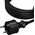 AWTools AWTOOLS PRZEWÓD Z WTYCZKĄ 2m 3x1,5 CZARNY H05VV-F 11740537 5903678610326