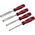 AWTools AWTOOLS ZESTAW DŁUT Z PLASTIKOWYMI UCHWYTAMI 4 SZTUKI 6/12/18/24 MM 11741027 5903678608415