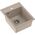 Zlewozmywak Quadron JOHNNY 90 Steingran zlewozmywak granitowy beżowy 1-komorowy z/o (39x50x20), z syfonem stal szlachetna 11741655 5904310994132