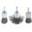 Wolfcraft Szczotka pędzelkowa 25 mm Wolfcraft - drut falisty, trzpień 11757569 4006885847408