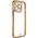 Hurtel Fashion Case etui do Xiaomi Redmi Note 11 Pro żelowy pokrowiec ze złotą ramką złoty 11835283 9145576252543