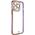 Hurtel Fashion Case etui do iPhone 12 Pro żelowy pokrowiec ze złotą ramką fioletowy 11835305 9145576252055