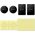 4kom.pl Blaszki magnetyczne MetalPlate Magnetic do uchwytu samochodowego 4-Pack Black 11851066 9589046924637
