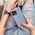 Hurtel Lighting Color Case Etui Xiaomi Redmi Note 11 Żelowy Ze Złotą Ramką Fioletowy 11851293 9145576253205