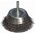 Abraboro Szczotka doczołowa 75 mm ABRABORO - drut falisty, trzpień 11901193 5999082017035
