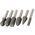 Silver FREZY TRZPIENIOWE DO METALU  6szt. /SILVER 12014693 5907589366433