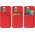 Hurtel Card Case silikonowe etui portfel z kieszonką na kartę dokumenty do Samsung Galaxy S22+ (S22 Plus) biały 12179815 9145576260241