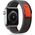 Tech-Protect TECH-PROTECT NYLON APPLE WATCH 4 / 5 / 6 / 7 / 8 / SE / ULTRA (42 / 44 / 45 / 49 MM) BLACK/ORANGE 12278677 9490713929742