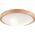 Lampa sufitowa Lamkur Plafon drewniany dębowy LED 3-punktowy wypukły 47cm 12287194 5907687441308
