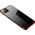 Hurtel Clear Color case żelowy pokrowiec etui z metaliczną ramką Samsung Galaxy S22+ (S22 Plus) czerwony 12294329 9145576264485