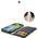 Dux Ducis Dux Ducis Hivo skórzane etui z klapką pokrowiec ze skóry naturalnej portfel na karty i dokumenty iPhone 14 Pro Max czarny 12297640 6934913033050