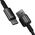 Kabel USB Baseus USB-A - USB-C 2 m Czarny (CAWJ000101) 12367100 6932172618094