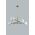 Lampa wisząca Azzardo Modernistyczna lampa wisząca Oviedo szklane kule złota biała 12400485 5901238444213