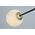 Lampa wisząca Azzardo Modernistyczna lampa wisząca Oviedo szklane kule złota biała 12400485 5901238444213