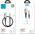 Kabel USB Joyroom USB-A - Lightning 3 m Czarny (S-M411 Lightning 3m) 12462166 6956116798888