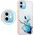 Maxximus MX AQUARELLE IPHONE 12 PRO NIEBIESKO-BIAŁY / NAVY-WHITE 12467573 5901313072553