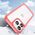 Hurtel Outer Space Case etui iPhone 14 Pro sztywny pokrowiec z żelową ramką czerwony 12479126 5907769311192