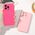 Hurtel Silicone case etui iPhone 14 Plus silikonowy pokrowiec różowe 12512055 9145576262337