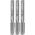ARTPOL ARTPOL KOMPLET GWINTOWNIKÓW RĘCZNYCH M 10x1,50mm  3szt. 12515323 5900171566808