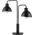 Lampa stołowa Sigma Czarna lampa stołowa Holi metalowa na biurko do gabinetu 12519997 5905143281130