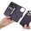 iCarer iCarer Wallet Case 2in1 etui iPhone 14 Pro Max skórzany pokrowiec z klapką Anti-RFID ciemnofioletowy (WMI14220728-DP) 12521130 6975092686385