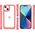Hurtel Outer Space Case etui iPhone 14 sztywny pokrowiec z żelową ramką czerwony 12523480 5907769311253