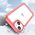 Hurtel Outer Space Case etui iPhone 14 sztywny pokrowiec z żelową ramką czerwony 12523480 5907769311253