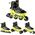 Rolki Nils Extreme NH18192 z wymienną płozą regulowane zielone r. 39-43 12531785 5907695599480