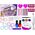 LeanToys Zestaw Do Malowania Paznokci Frezarka Lampa Pilnik Brokaty 12550620 5905214970291