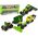 LeanToys Zestaw 6 Pojazdów Rolniczych Traktor Kombajn Metalowe Elementy 12551065 5905214978020