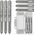ARTPOL ARTPOL KOMPLET GWINTOWNIKÓW RĘCZNYCH M 6x1,00mm  3szt. 12554489 5900171566402