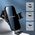 4kom.pl Uchwyt samochodowy Choetech Holder do auta na telefon z ładowarką indukcyjną QI na kratkę + magnetyczne końcówki Czarny 12564467 6932112102119