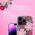 Rifle Paper Clear - Etui iPhone 14 Pro zdobione złotem (Rose Garden) 12572106 840171722130