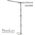 Lampa podłogowa HanksLight Lampa LED,HanksLight,stojąca, alu,1200*2146mm,up21W/down36W,4000K 12574102 5902115409844